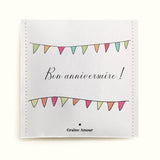 Sachet de graines à semer - Anniversaire banderole colorée | Le Beau Thé