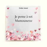 Sachet de graines à semer - Fête des mères confettis de cœurs | Le Beau Thé