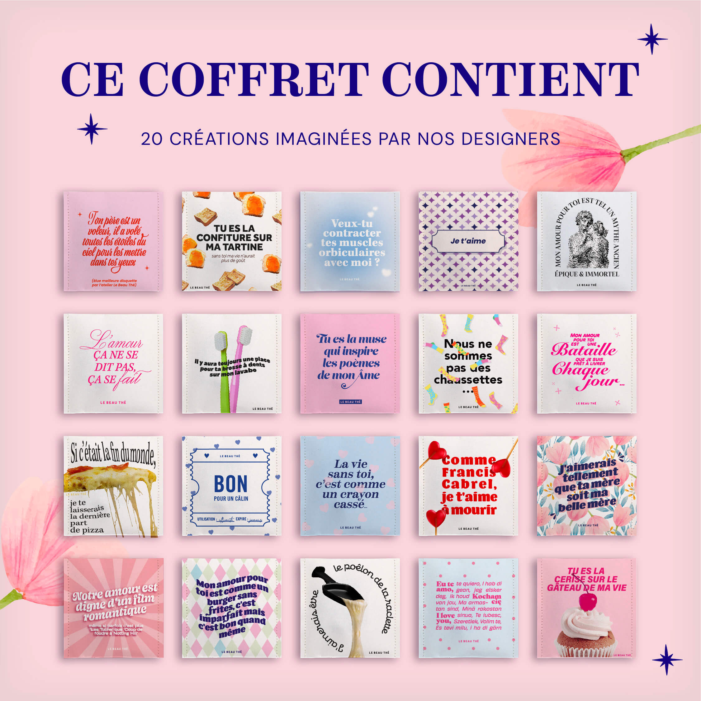 Le coffret Saint-Valentin | 20 façons de dire Je t'aime ♥️