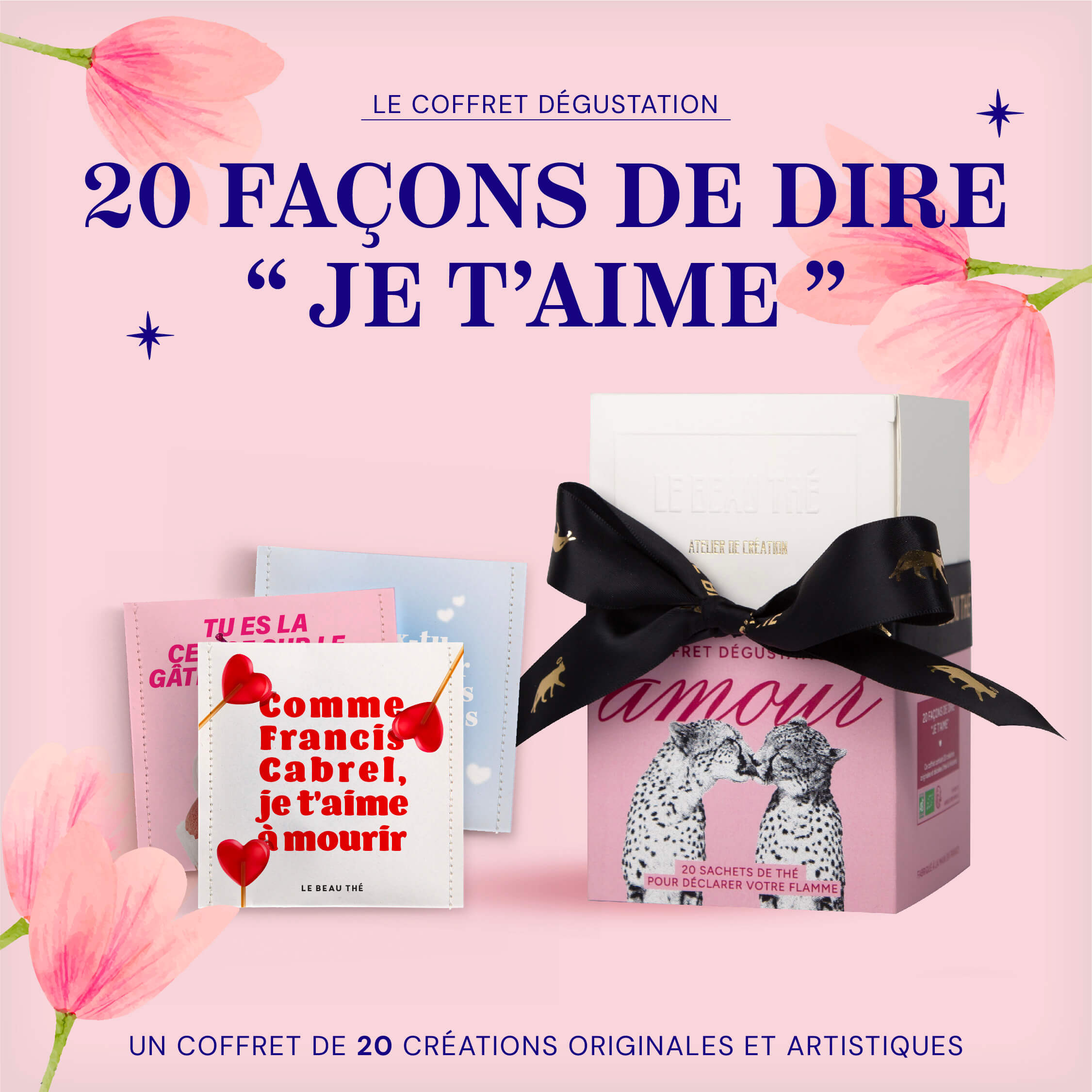 Le coffret Saint-Valentin | 20 façons de dire Je t'aime ♥️
