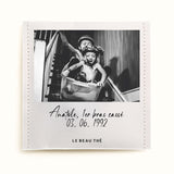 Sachet de thé personnalisé - anniversaire polaroid | Le Beau Thé