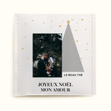 Sachet de thé - Photo souvenir pour Noël | Sachet de thé personnalisé