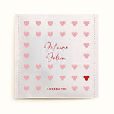 Sachet de thé personnalisé - un plein de coeurs pour la Saint-Valentin | Le Beau Thé