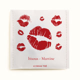 Sachet de thé personnalisé - Baisers romantique | Le Beau Thé