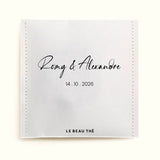 Sachet de thé sur mesure pour votre mariage | Le Beau Thé