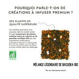 Mélange légendaire de Shizuoka bio