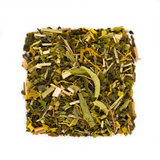 recette de thé vert en vrac Aventure Citronnée, par Le Beau Thé sachets de thé personnalisés