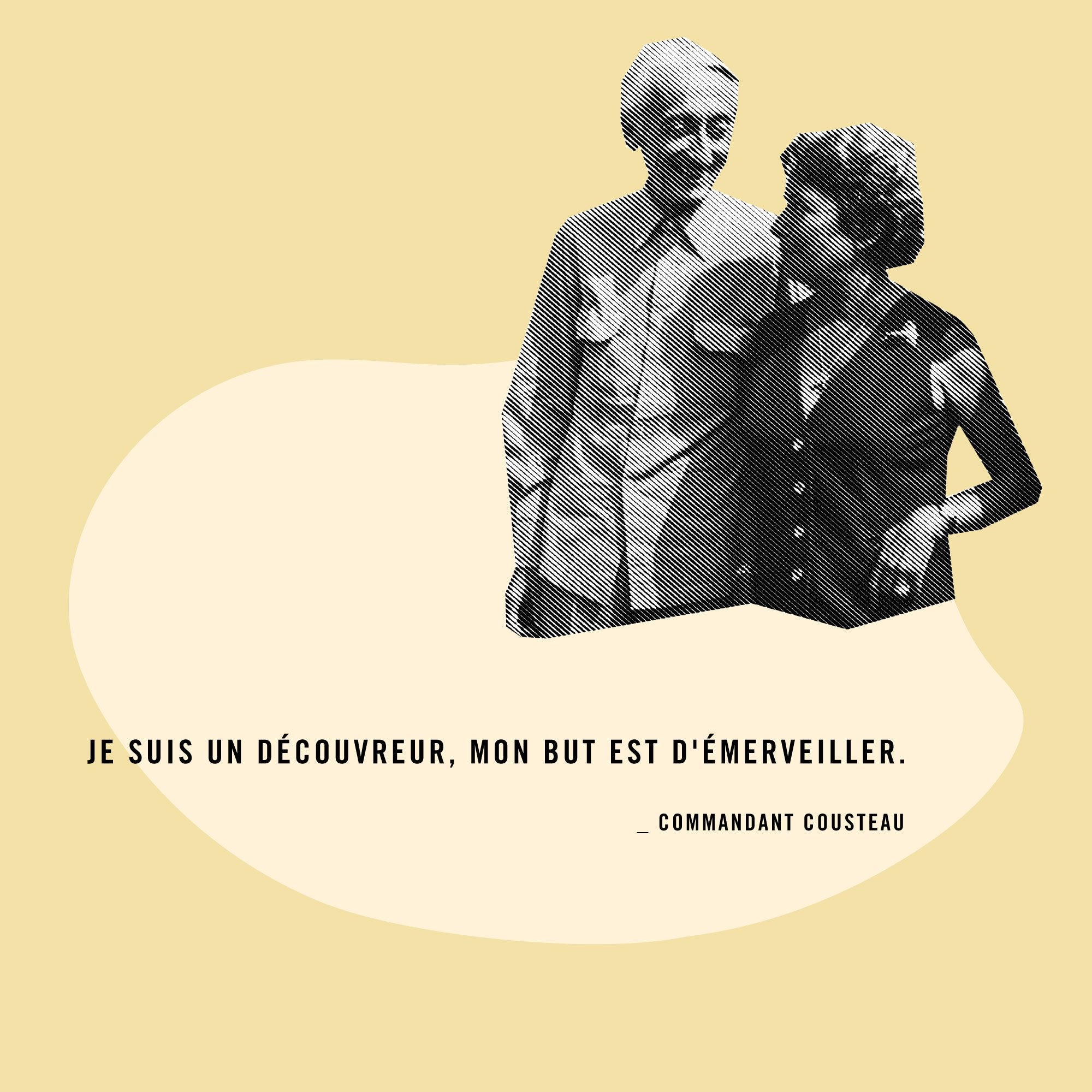 Sachet de thé personnalisé par Le Beau Thé pour un mariage écologique avec Cousteau cadeau d’invité idéal