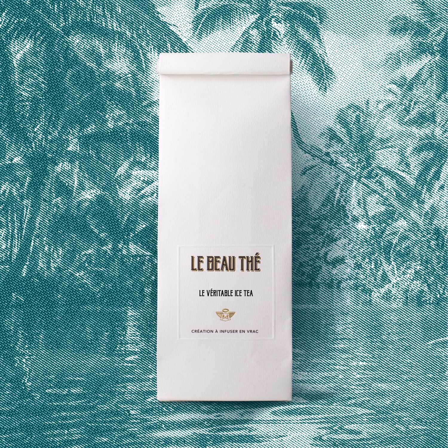 sachet de thé en vrac du Véritable Ice-Tea par Le Beau Thé
