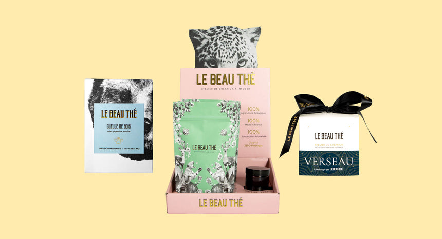 Sachets personnalisés | Le Beau Thé : Sachet de thé bio personnalisable