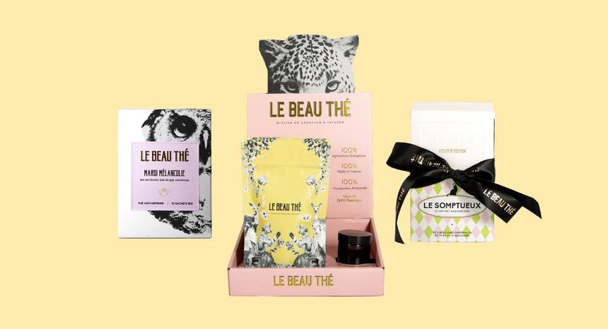 Sachets personnalisés | Le Beau Thé : Sachet de thé bio personnalisable