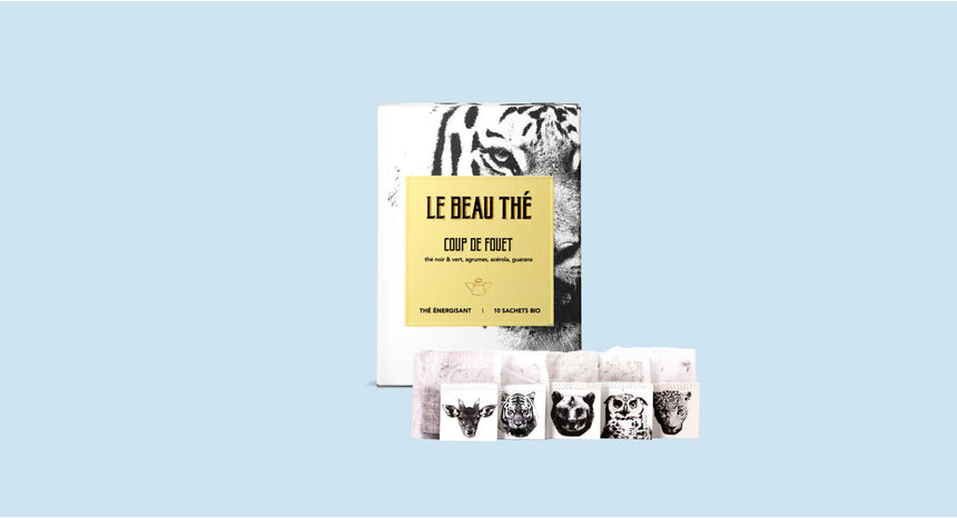 Sachets personnalisés | Le Beau Thé : Sachet de thé bio personnalisable