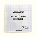 Sachet de graines à semer - Merci maître carreaux | Le Beau Thé