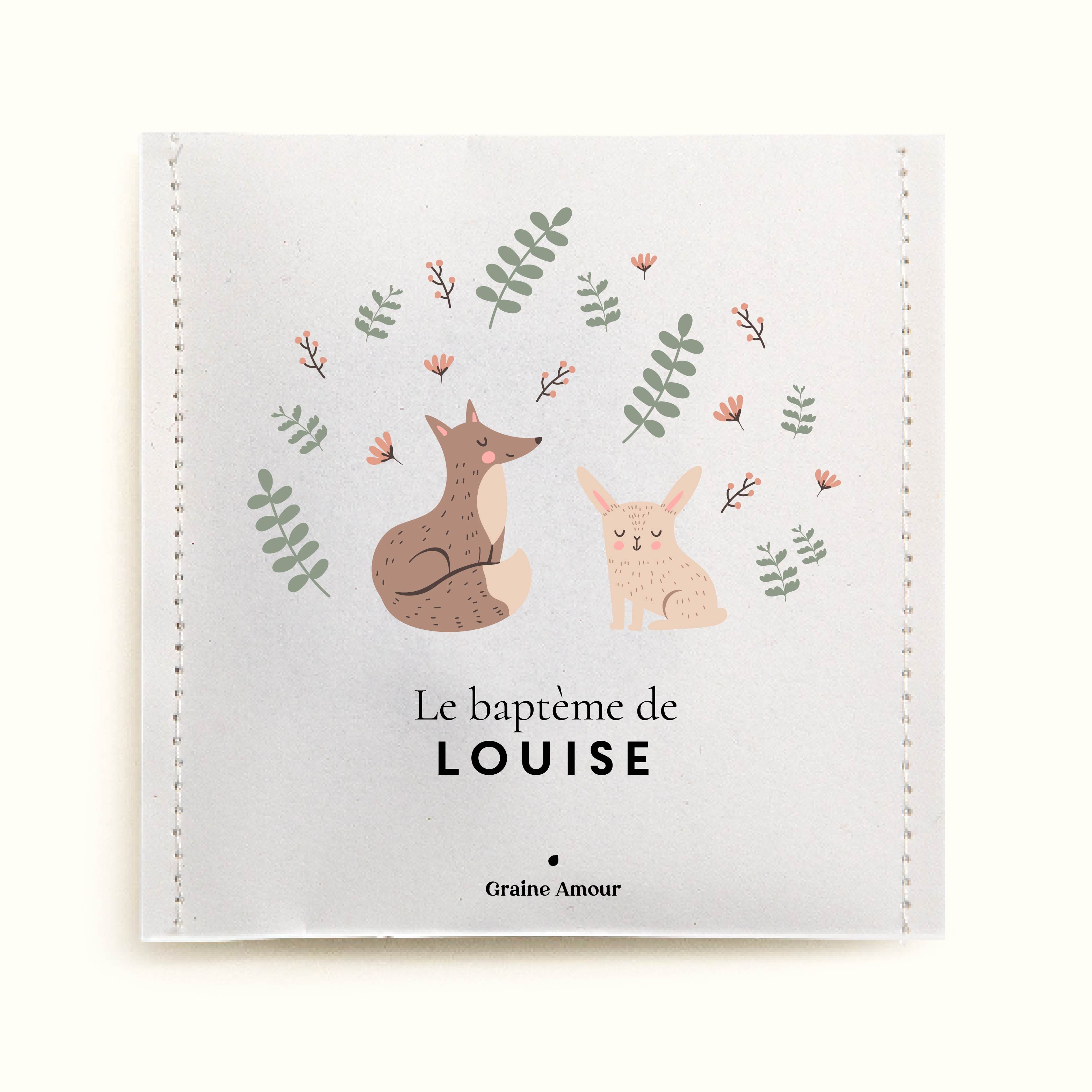 Sachet de graines à semer - Baptême forêt | Le Beau Thé