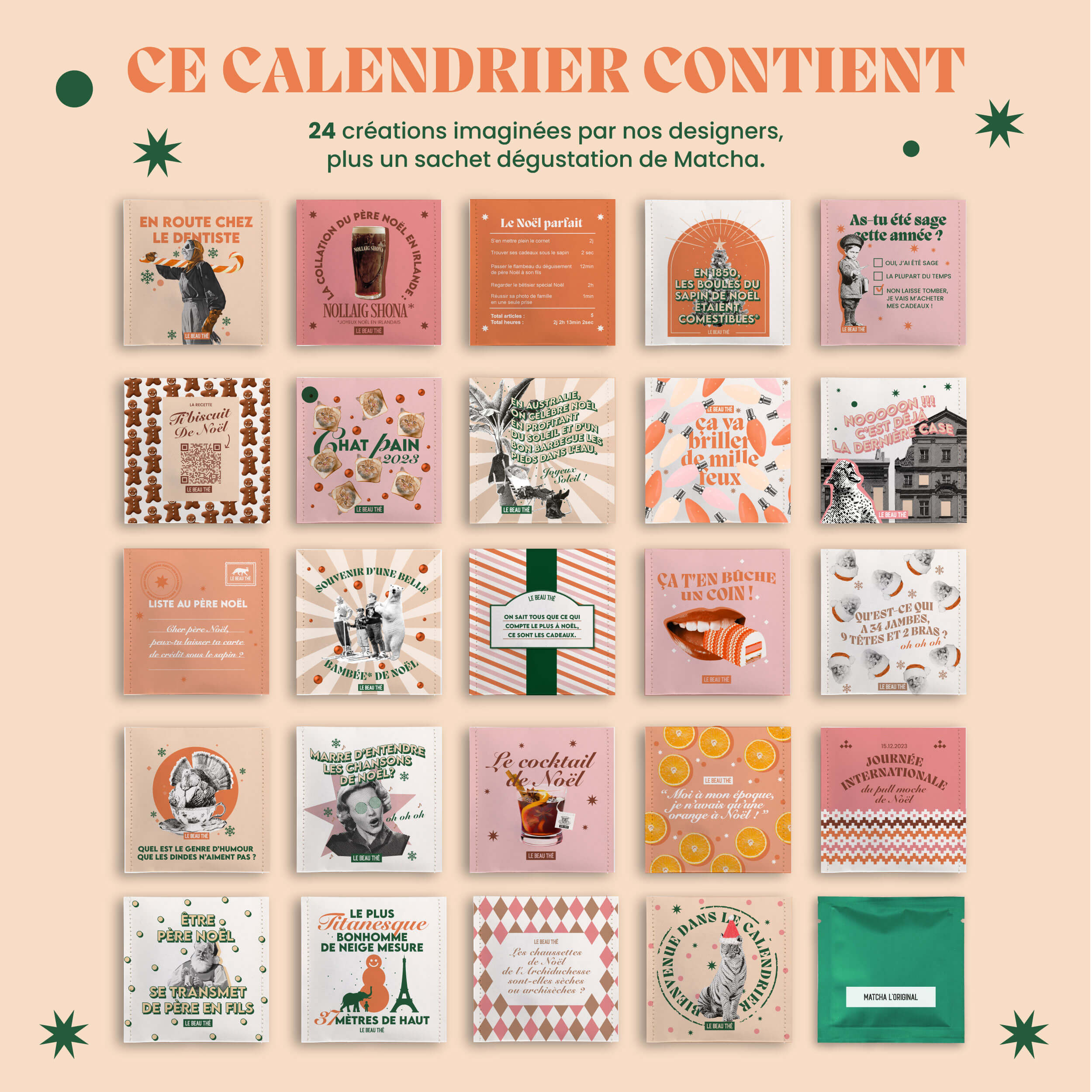 Le calendrier de l'Avent format cube 🎁 | 2023