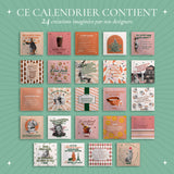 Le calendrier de l'avent format livre Le Beau Thé 🎁 | 2023