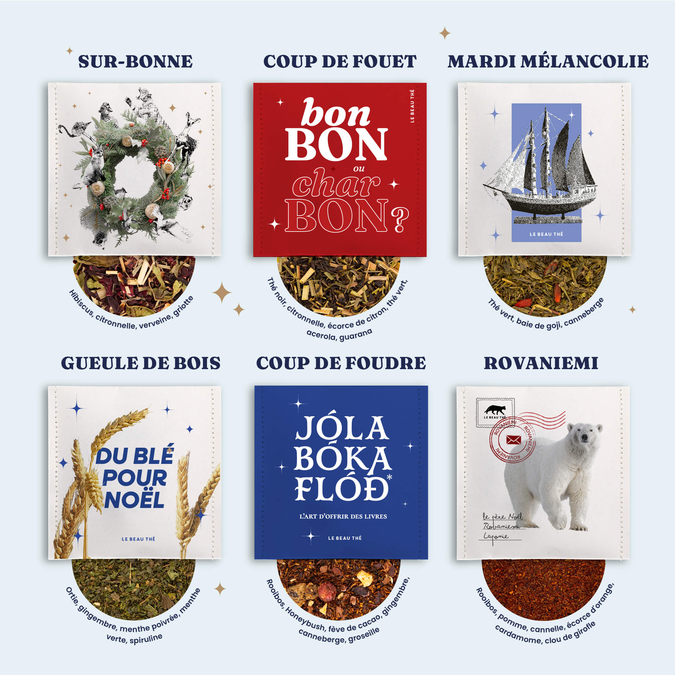 Le calendrier de l'Avent luxe illustré - 24 recettes