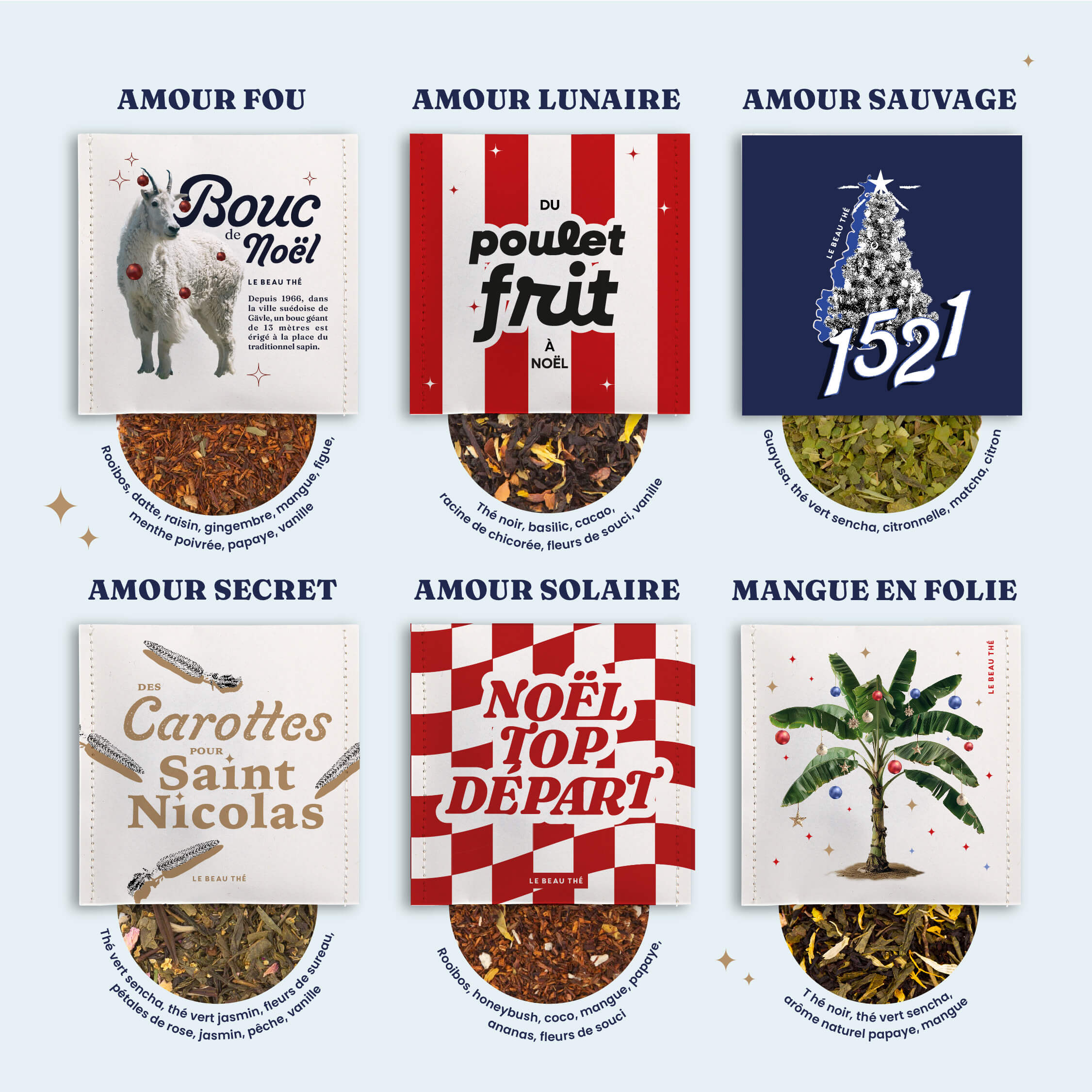 Le calendrier de l'Avent luxe illustré - 24 recettes