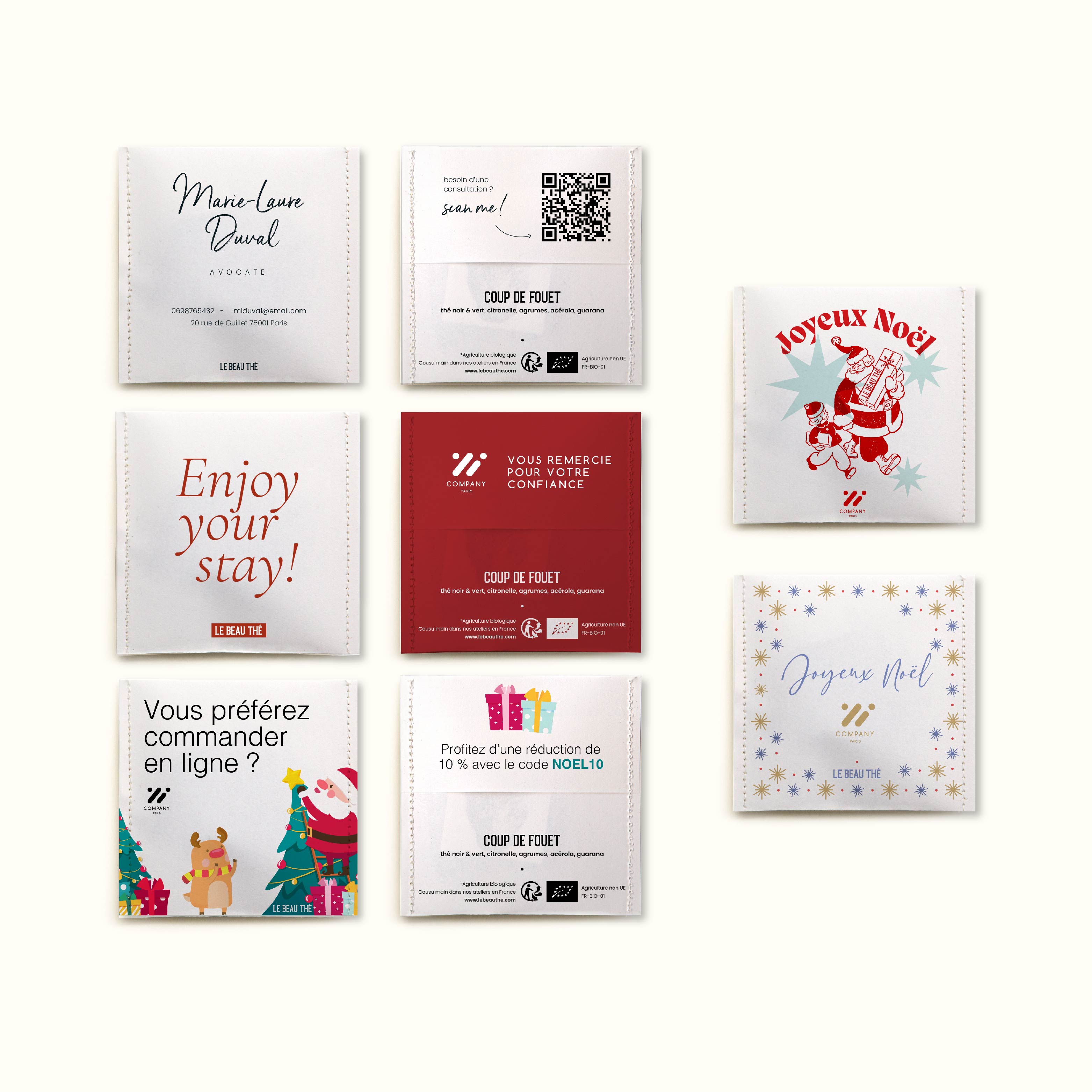 Le sachet personnalisable PRO - Impression QUADRI
