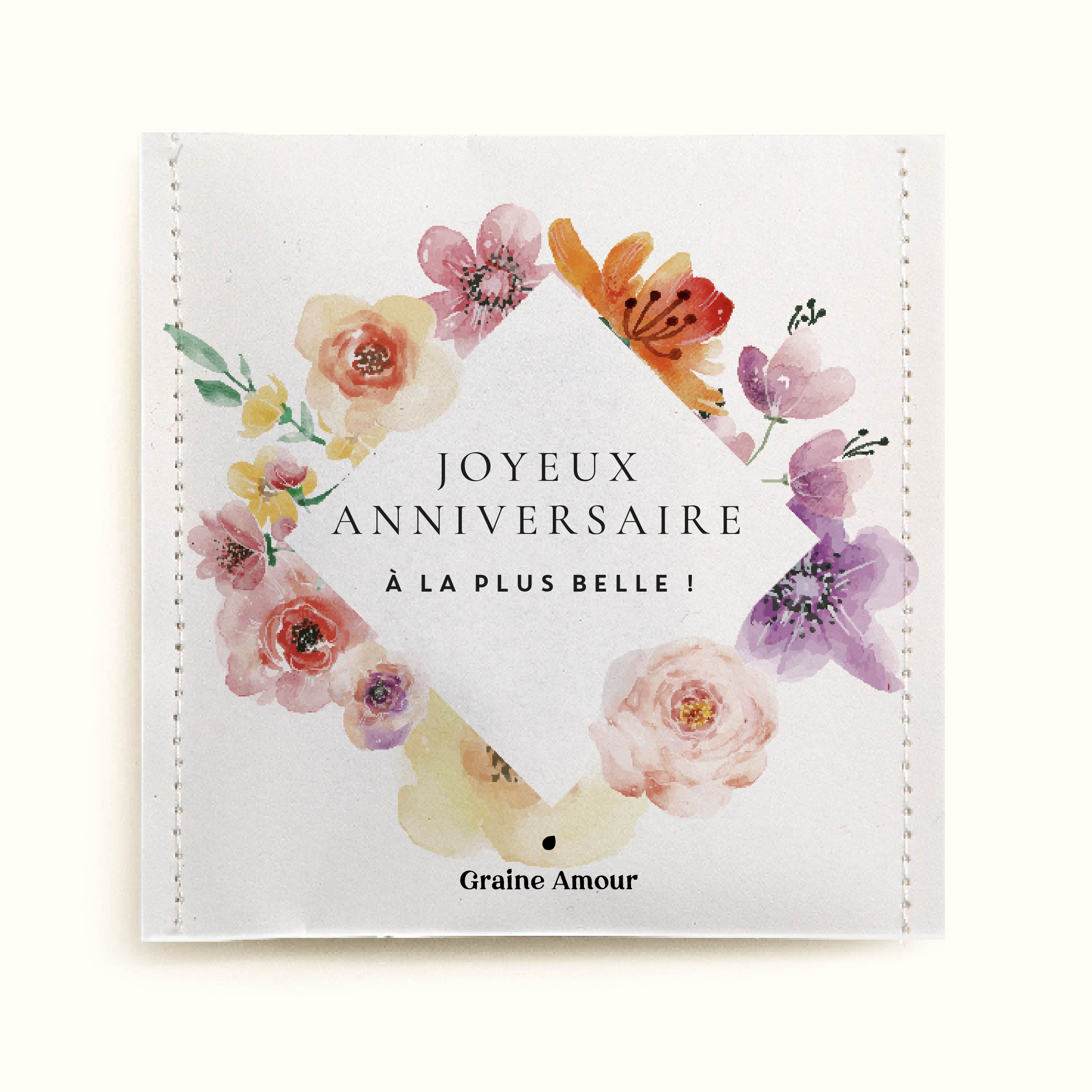 Sachet de graines à semer - Anniversaire un air de printemps | Le Beau Thé