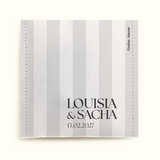 Sachet de graines à semer - Mariage rayures | Le Beau Thé