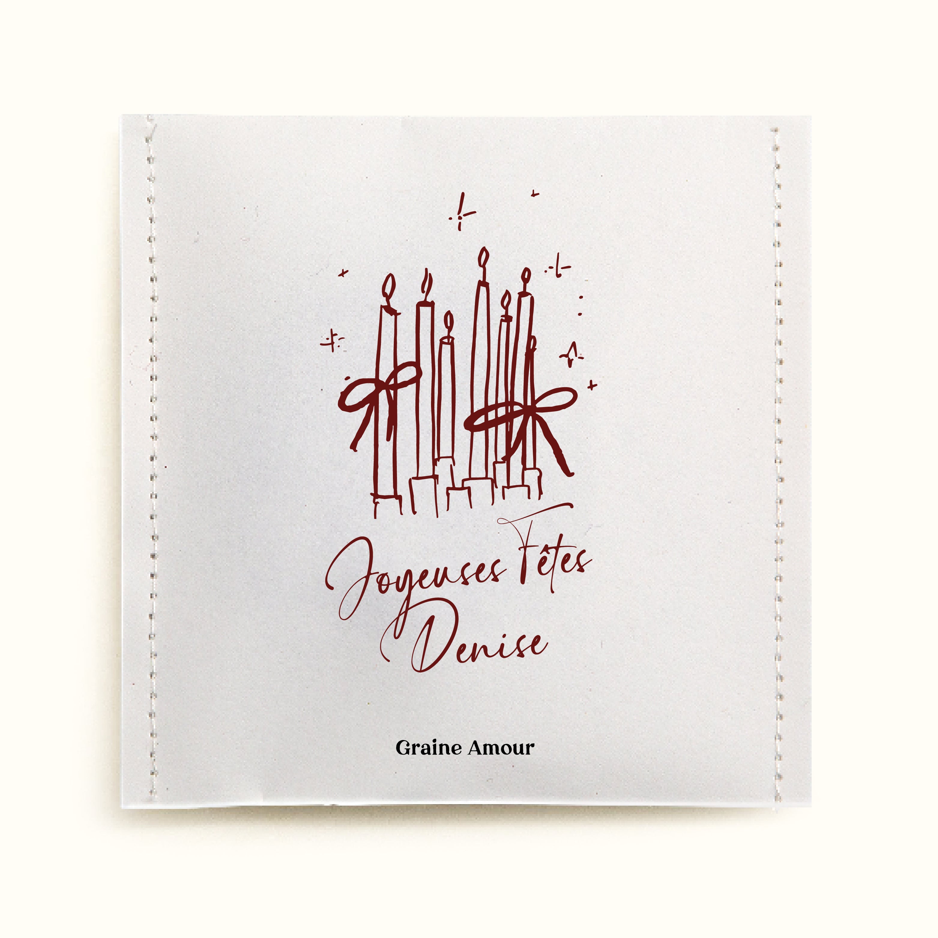 Sachet de graines à semer - Bougie Ruban | Le Beau Thé