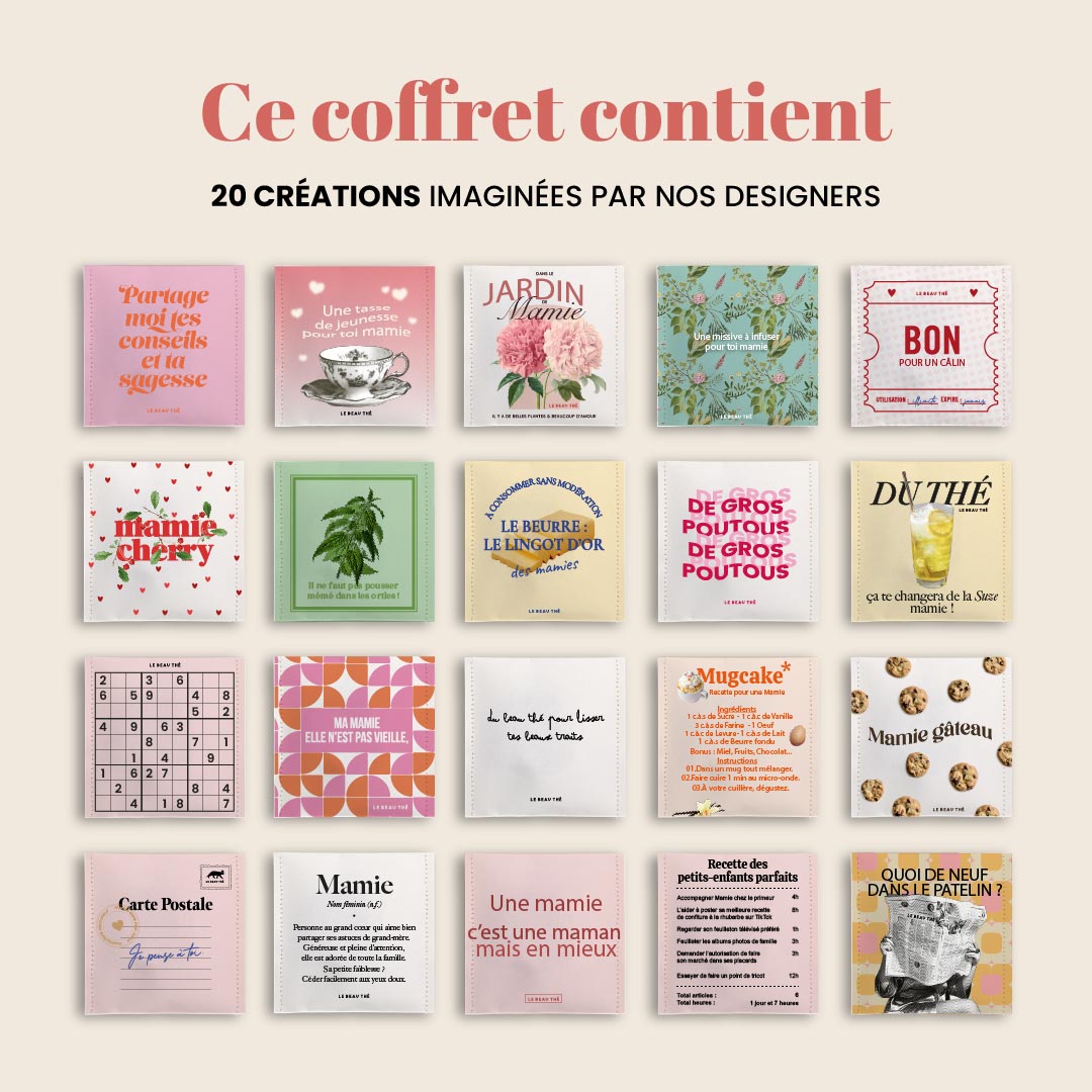 Le coffret pour mamie - Mamie en or