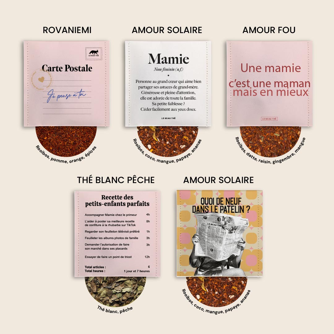 Le coffret pour mamie - Mamie en or