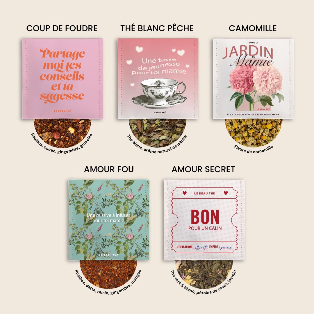 Le coffret pour mamie - Mamie en or