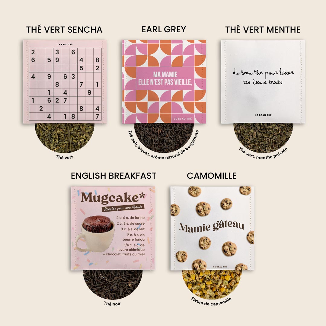 Le coffret pour mamie - Mamie en or