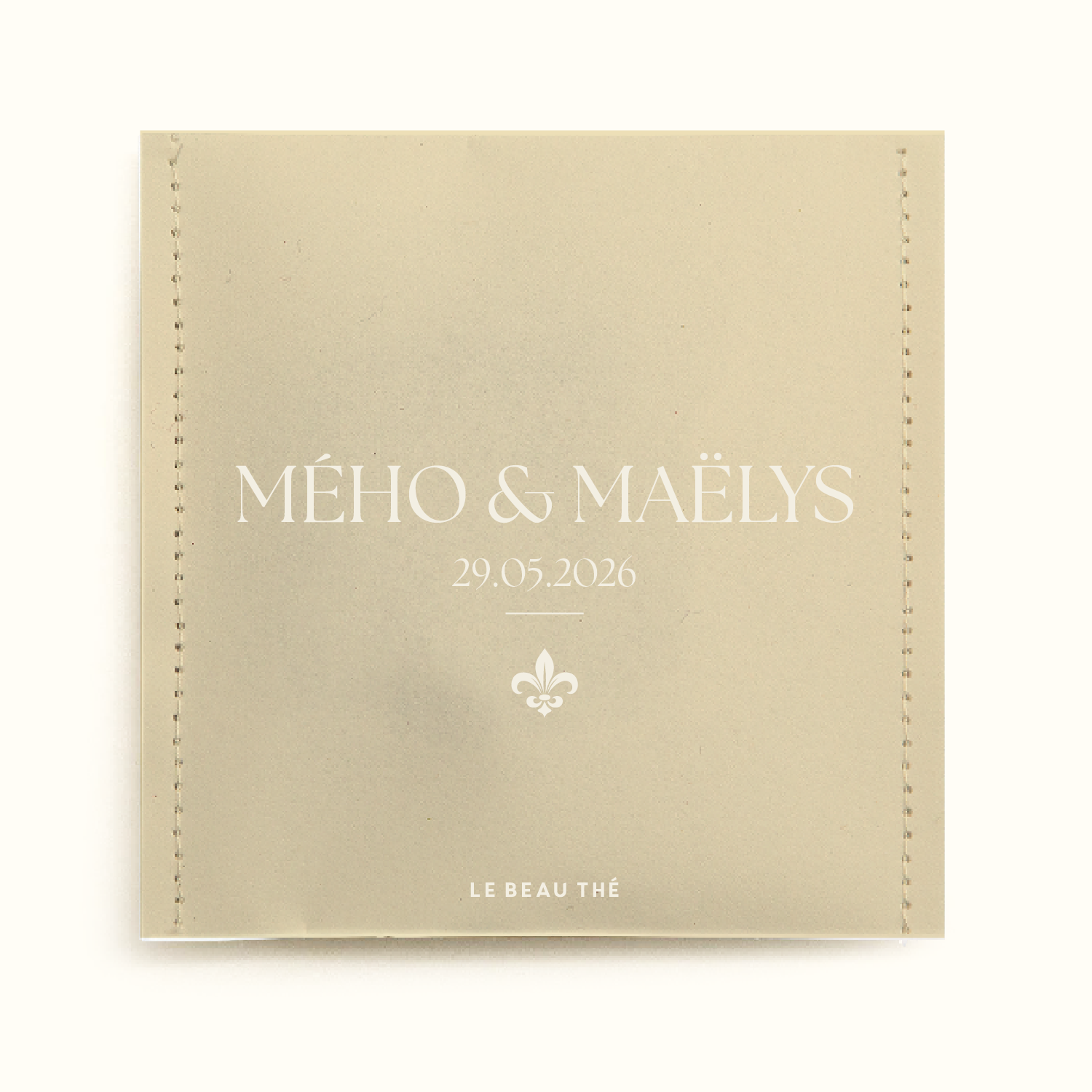 Sachet de thé - Mariage Fleur de Lys | Le Beau Thé