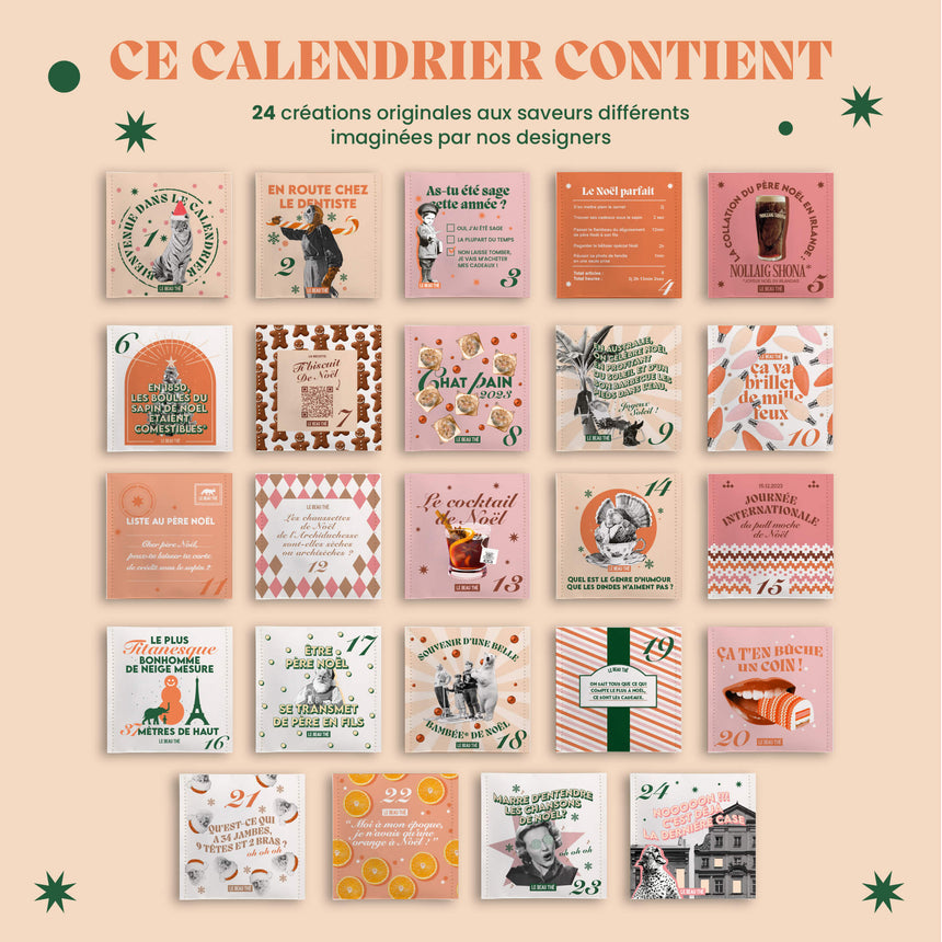 Le calendrier de l'avent MINI | Le Beau Thé 🎁