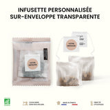 L'infusette personnalisée CAFE avec une surenveloppe biodégradable et compostable - CHR A