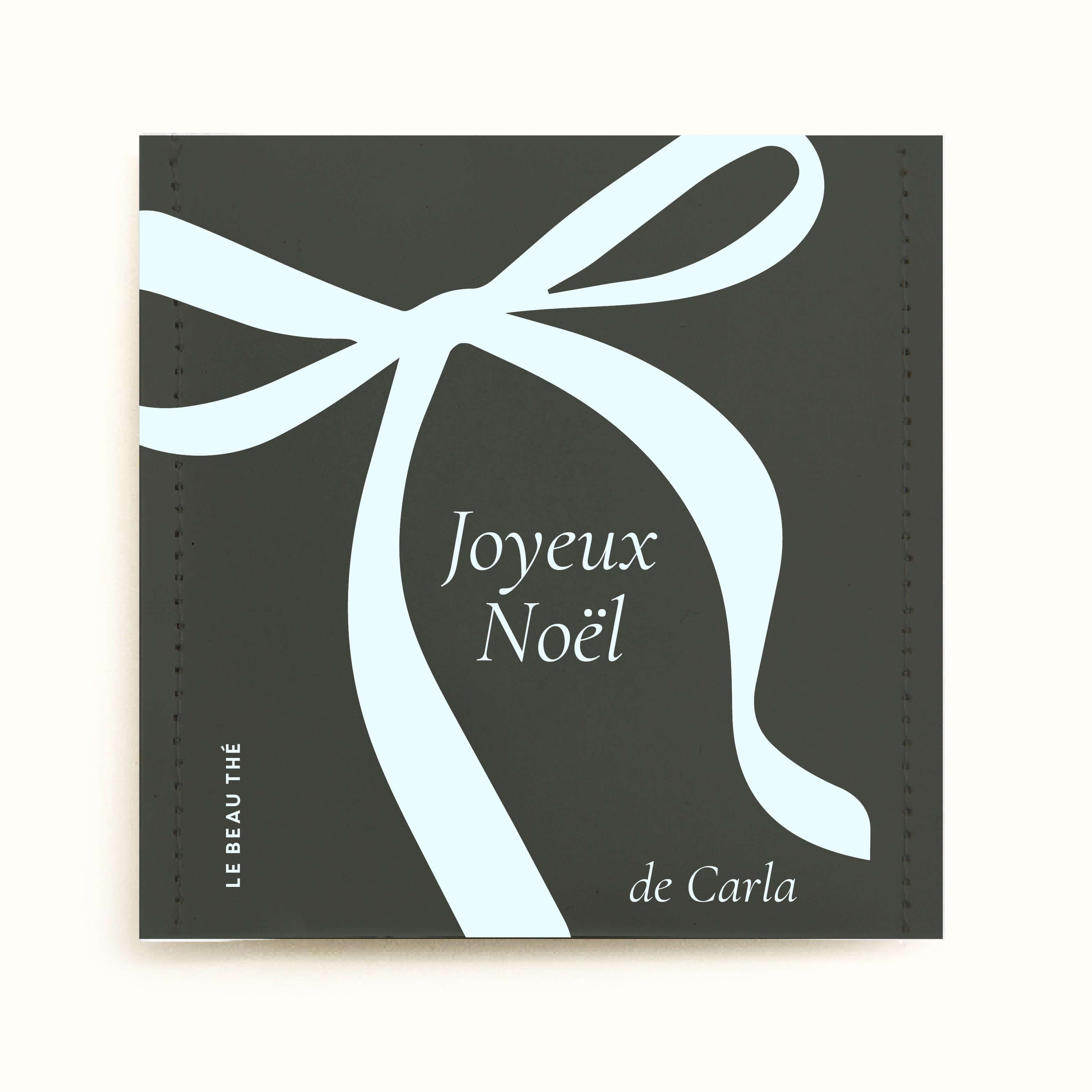 Sachet de thé personnalisé - Noeud | Le Beau Thé