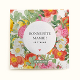 Sachet de thé - Mamie motif floral