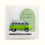 Sachet de thé personnalisé - Retraite van | Le Beau Thé