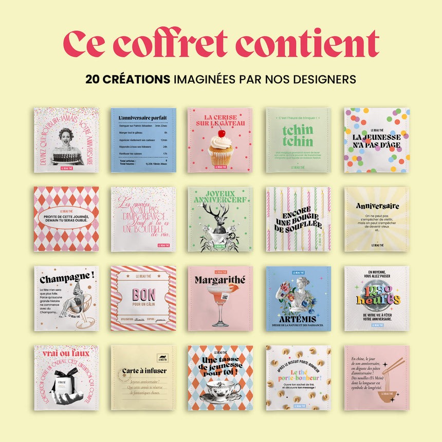 Le coffret anniversaire | Le Somptueux