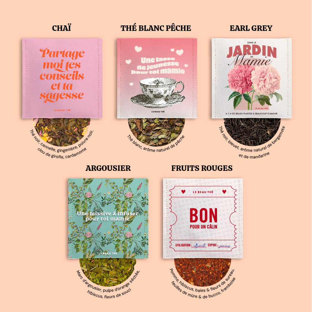 Le coffret pour mamie | Mamie en or