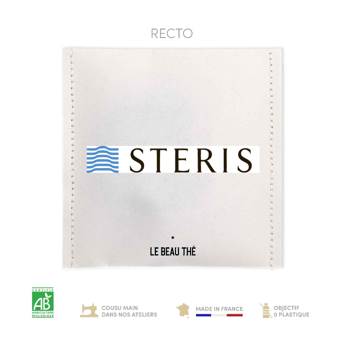 La pochette de 3 sachets de thé personnalisés (revendeur)