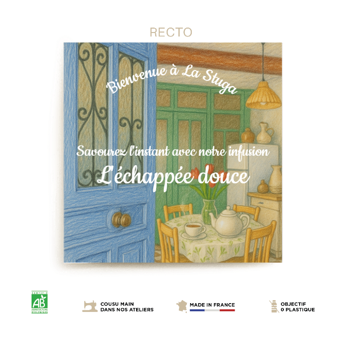 Le sachet personnalisable PRO - Impression QUADRI