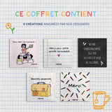 Coffret de thé merci maître-sse | Le Beau Thé : sachet de thé personnalisé