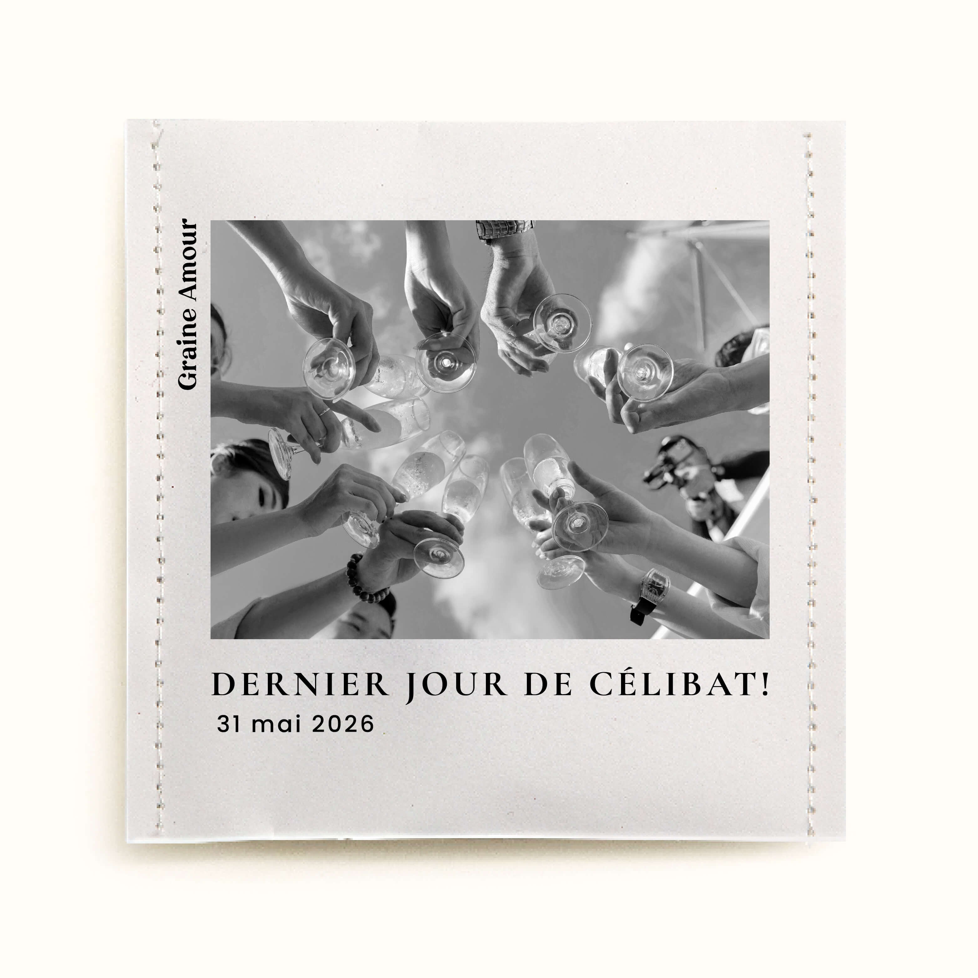 Sachet de graines à semer - EVJF Photo festive | Le Beau Thé