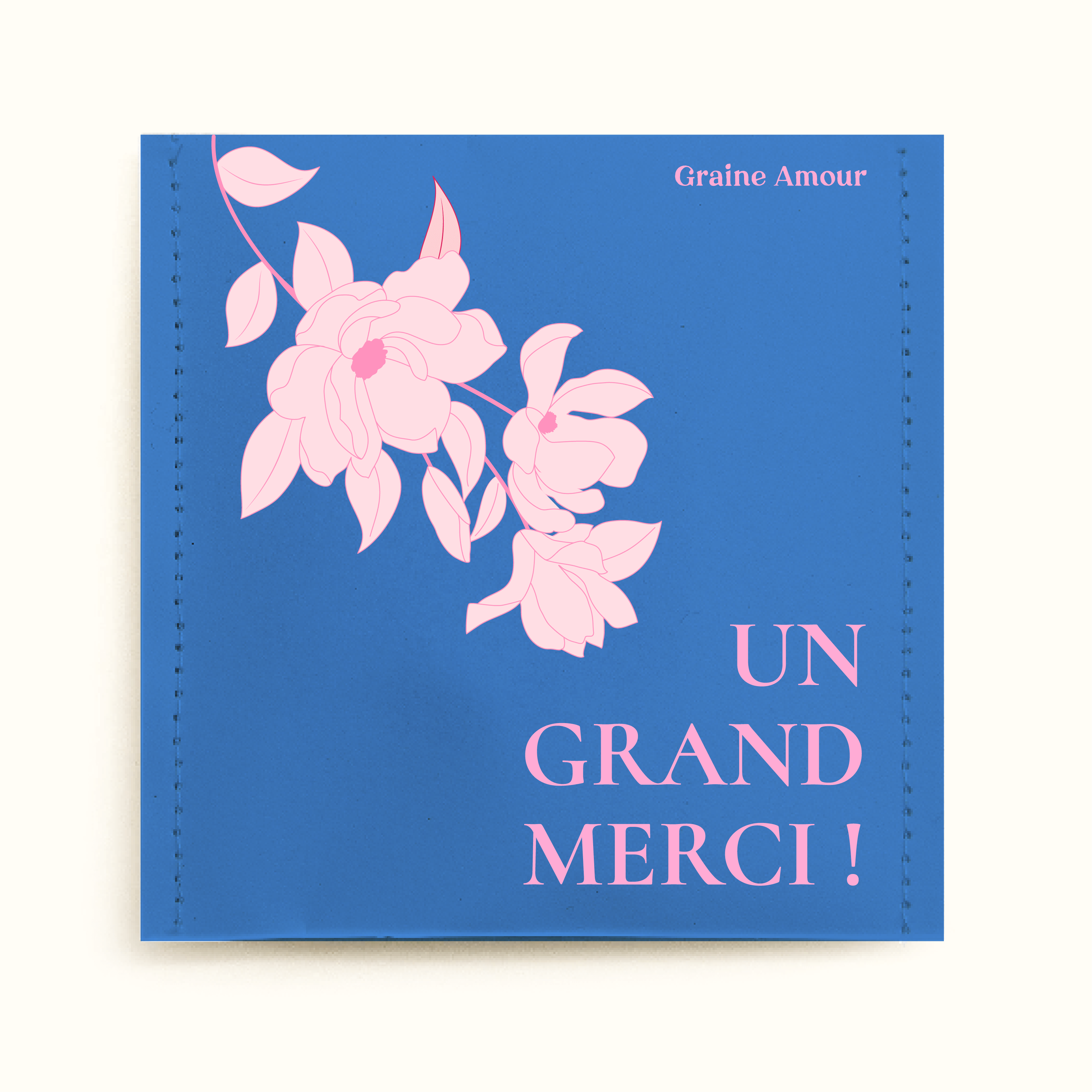 Sachet de thé personnalisé - Retraite fleurie | Le Beau Thé