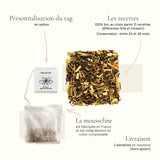L'infusette personnalisée avec une surenveloppe en papier - CHR