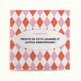 Sachet de thé personnalisé - Carreaux | Le Beau Thé