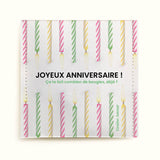 Sachet de graines à semer - souffle tes bougies | Sachet de graines personnalisé