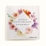 Sachet de thé personnalisés - Anniversaire aquarelle | Le Beau Thé