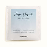 Sachet de thé - Carte de visite colorée | Sachet de thé personnalisé