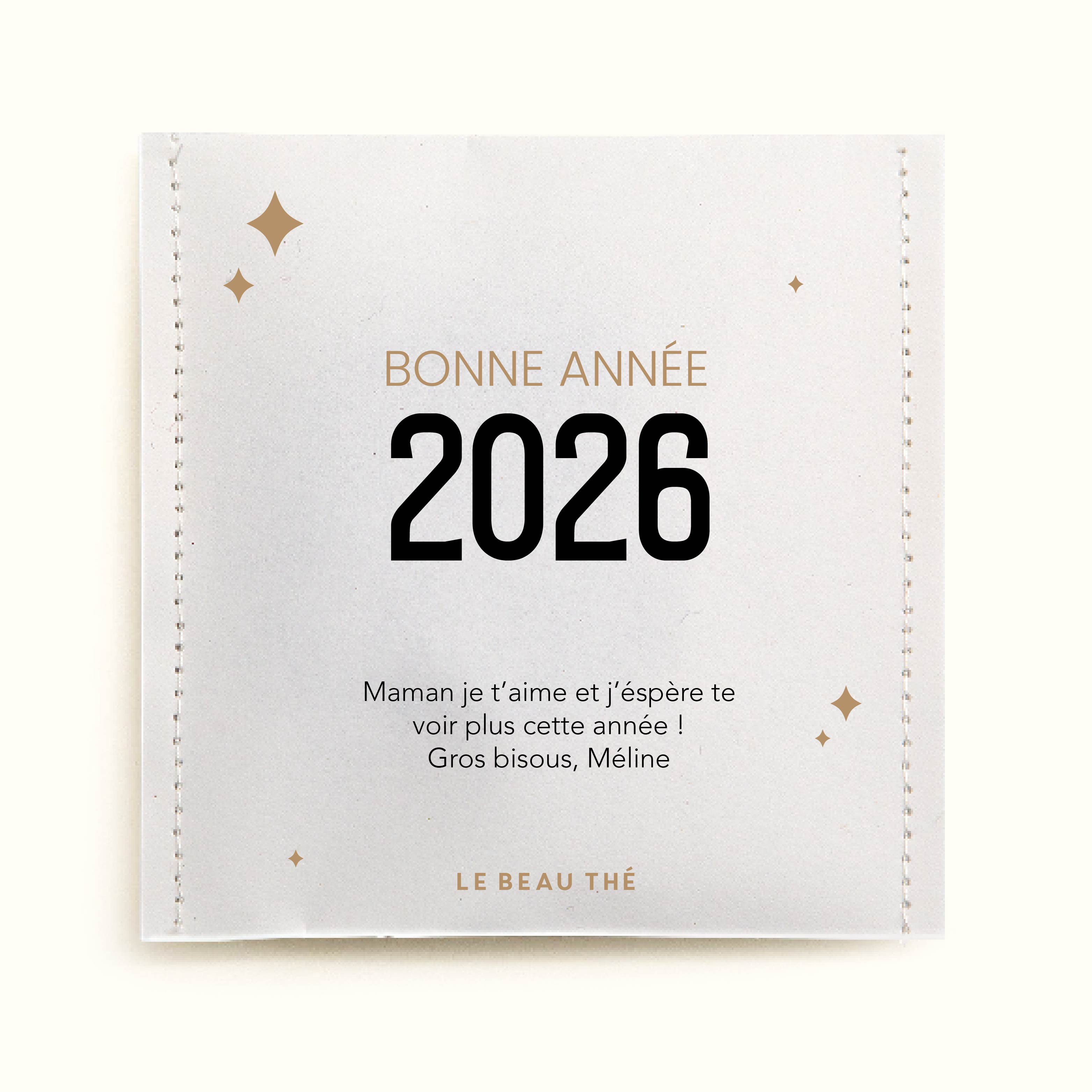 Sachet de thé personnalisé - Nature Festive | Le Beau Thé