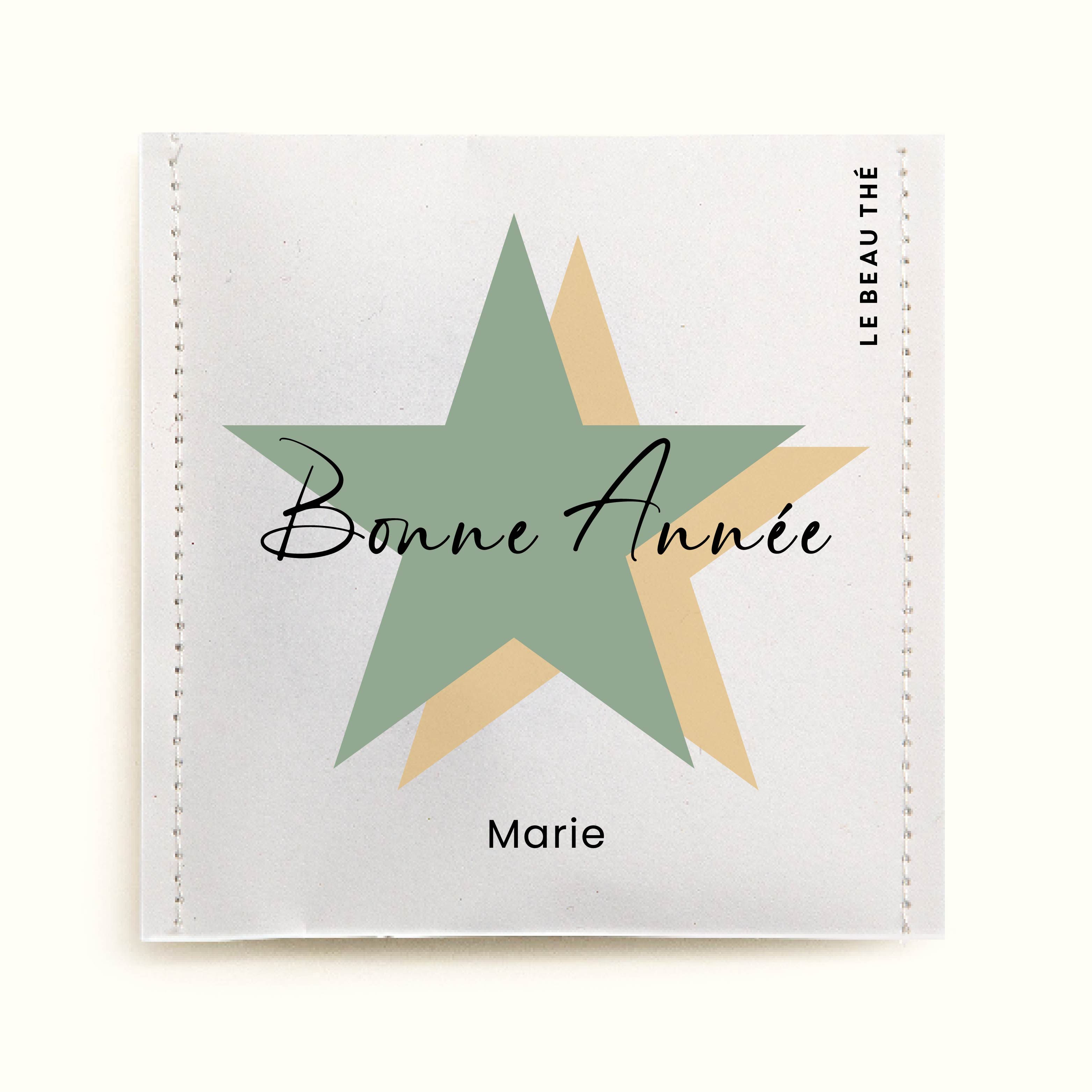 Sachet de thé personnalisé - Bonne Année ! | Le Beau Thé